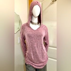 🔥 4 for $20 🔥Heather pink maternity hoodie